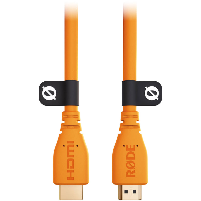 Rode HDMICABLE1.5M-O HDMI 2.0 Cable (Orange) - 1.5m