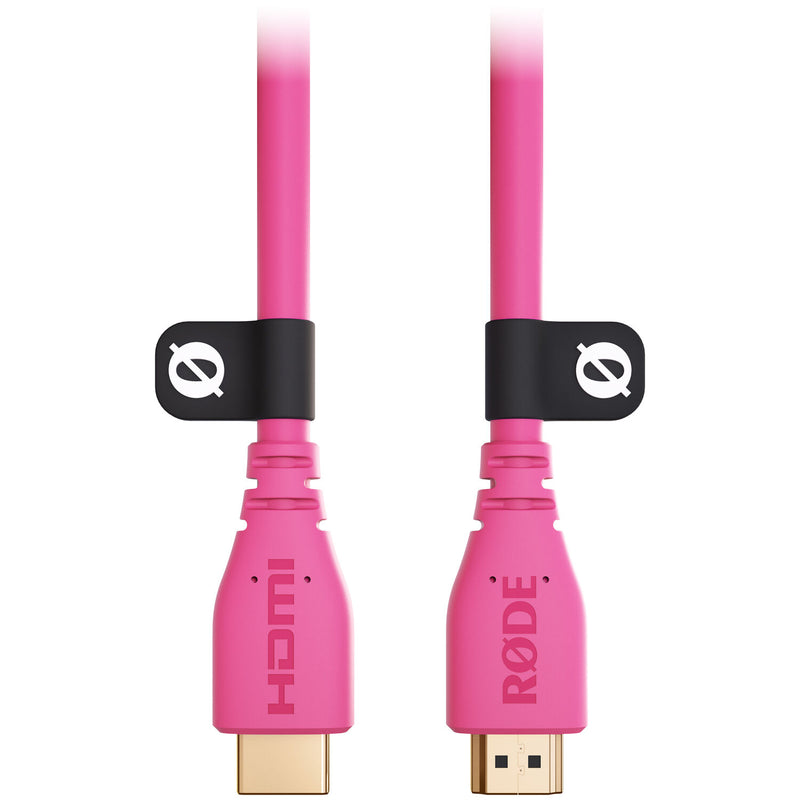 Rode HDMICABLE1.5M-P HDMI 2.0 Cable (Pink) - 1.5m