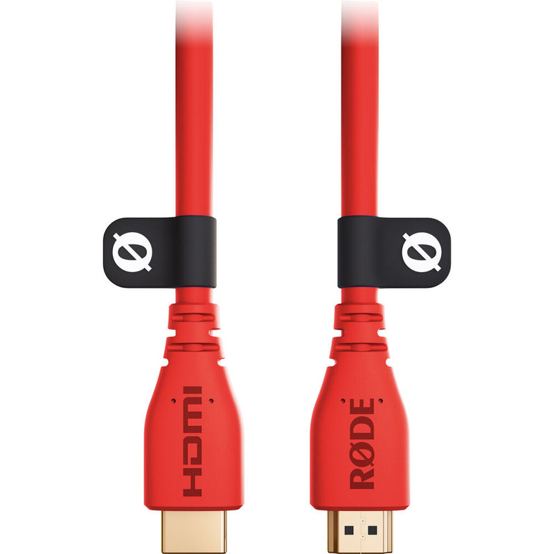 Rode HDMICABLE1.5M-R HDMI 2.0 Cable (Red) - 1.5m