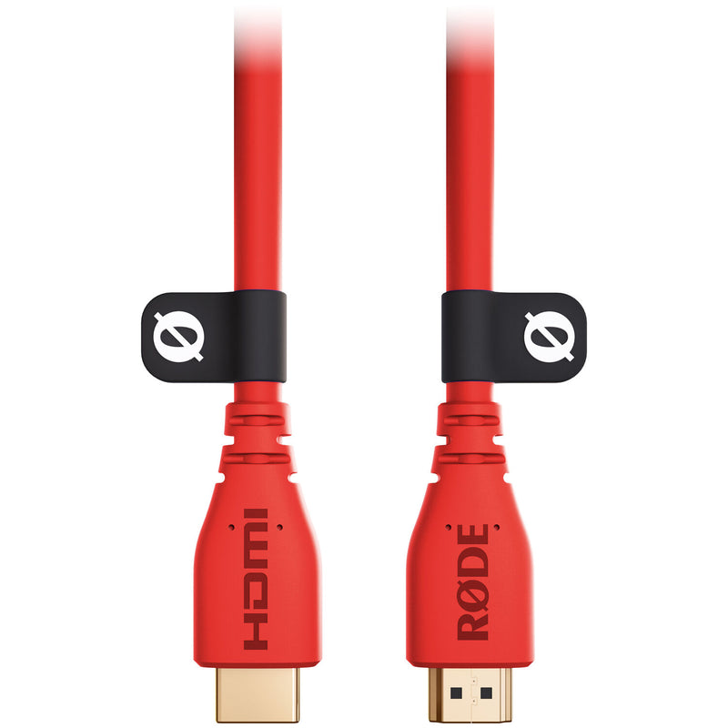 Rode HDMICABLE3M-R HDMI 2.0 Cable (Red) - 3m