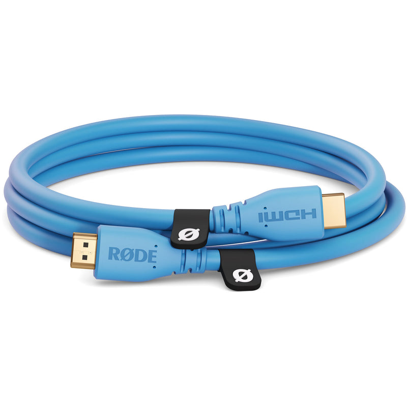 Rode HDMICABLE1.5M-B HDMI 2.0 Cable (Blue) - 1.5m