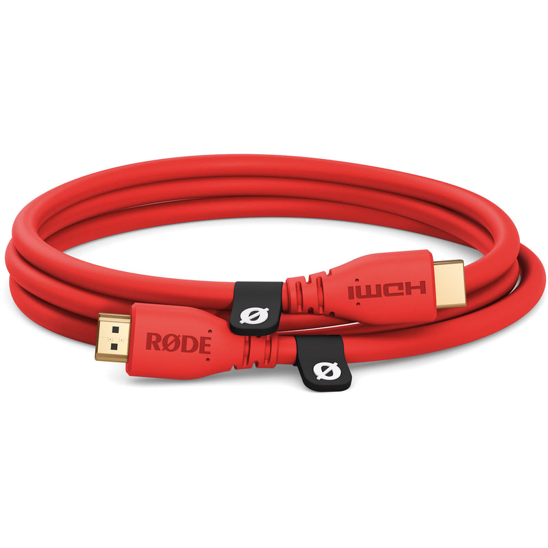 Rode HDMICABLE1.5M-R HDMI 2.0 Cable (Red) - 1.5m