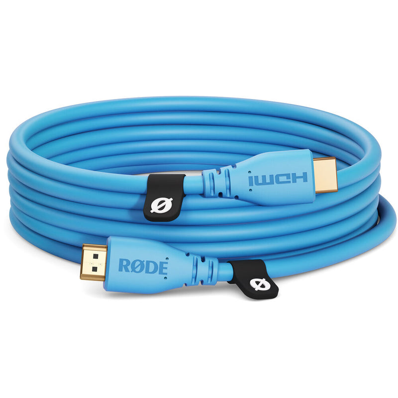 Rode HDMICABLE3M-B HDMI 2.0 Cable (Blue) - 3m