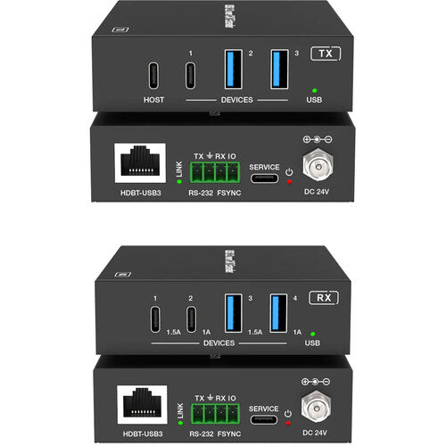 DVDO XTEND-USBC-USB-100 1 Host USB-C and USB-A 3.2 Gen 1 Extender Over HDBaseT - 100m