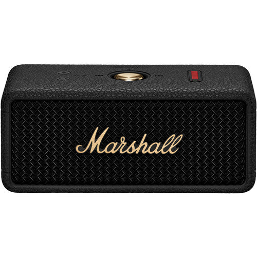 Marshall EMBERTON III Portable Waterproof Wireless Speaker (Black & Brass)