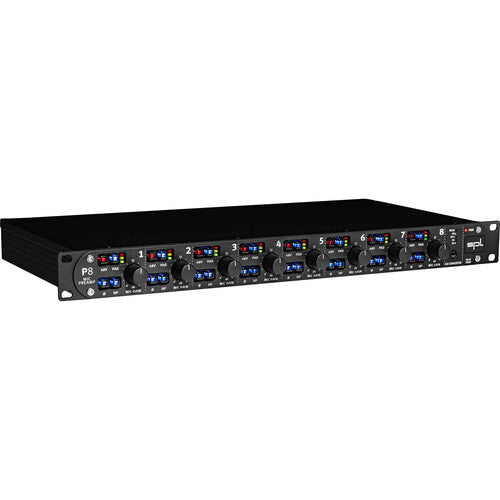 SPL P8 Eight-Channel Preamplifier With ADAT Converter