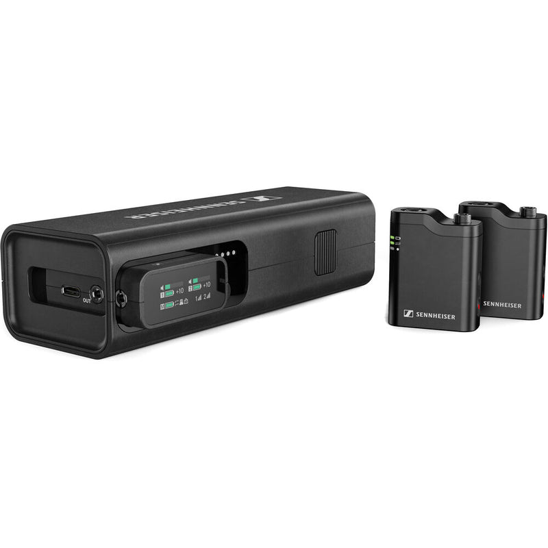 Sennheiser PROFILE 2-Person Clip-On Wireless Audio System/Recorder for Camera & Smartphone (2.4 GHz)