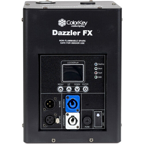 ColorKey CKU-7710 Dazzler FX Mk2 Cold Spark Machine (Black)