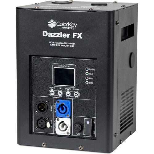 ColorKey CKU-7710 Dazzler FX Mk2 Cold Spark Machine (Black)