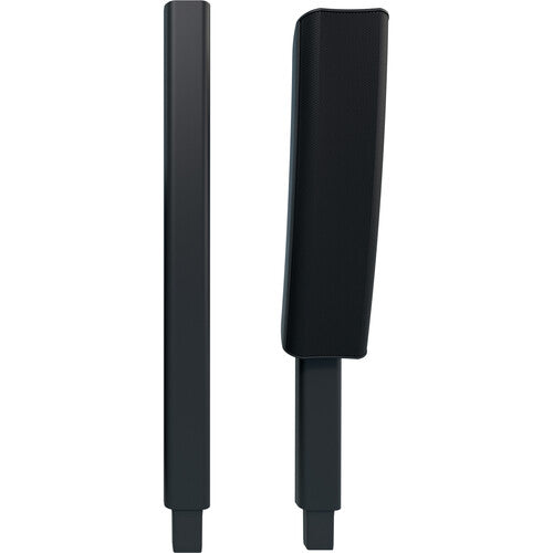 QSC KC12T-BK Column Loudspeaker and System Pole for KC12 (Black)