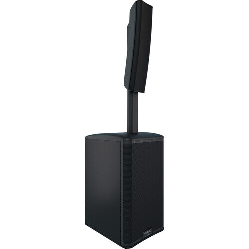 QSC KC12-BK Active 3-Way Column Loudspeaker System with Bluetooth (Black) - 12"