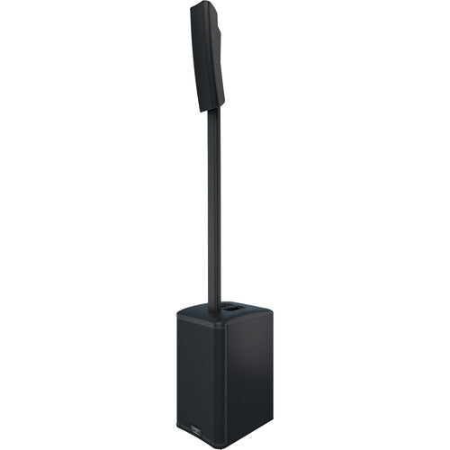 QSC KC12-BK Active 3-Way Column Loudspeaker System with Bluetooth (Black) - 12"