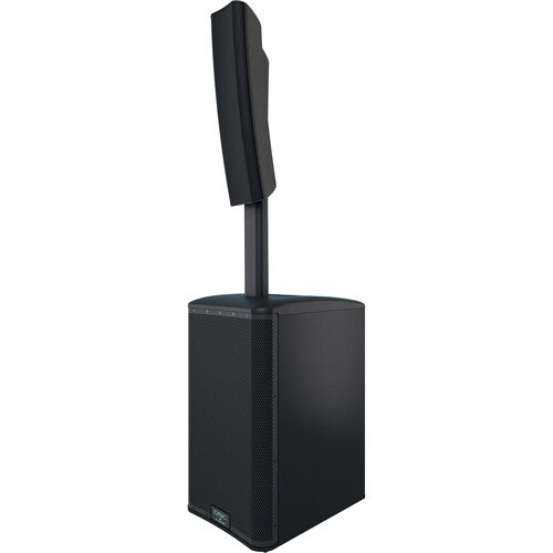 QSC KC12-BK Active 3-Way Column Loudspeaker System with Bluetooth (Black) - 12"