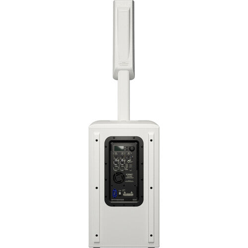 QSC KC12-WH Active 3-Way Column Loudspeaker System with Bluetooth (White) - 12"