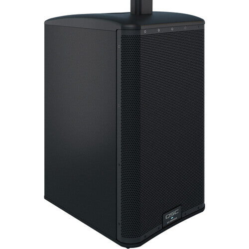 QSC KC12-BK Active 3-Way Column Loudspeaker System with Bluetooth (Black) - 12"