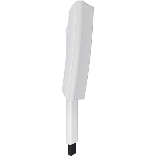 QSC KC12T-WH Column Loudspeaker and System Pole for KC12 (White)