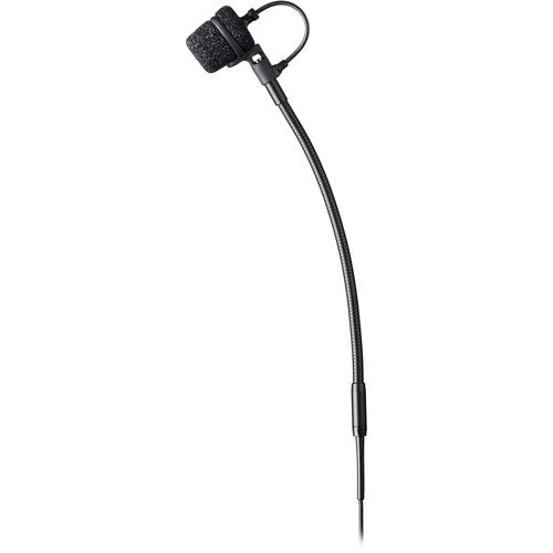 Audio-Technica ATM355VF Compact Clip-on Condenser Instrument Microphone