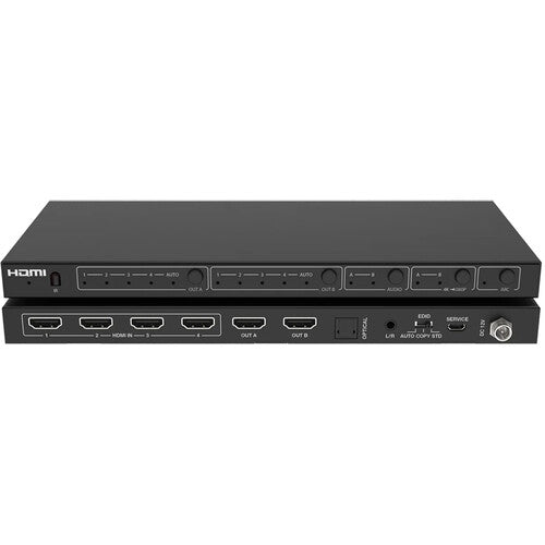 DVDO MATRIX-42B HDMI Matrix Switcher with Audio Outputs, HDR and ARC - 4x1