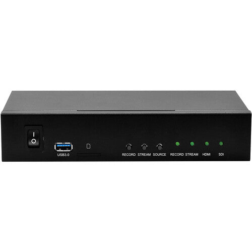 DVDO STREAMREC-NDI-1 Full-HD Single-Channel HDMI/SDI Streamer Recorder with NDI|HX License