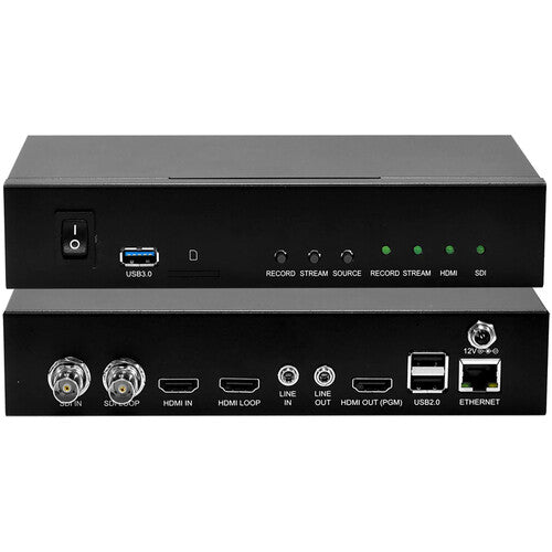 DVDO STREAMREC-NDI-1 Full-HD Single-Channel HDMI/SDI Streamer Recorder with NDI|HX License