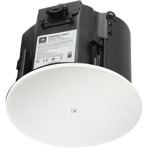 JBL CONTROL 426C/T Passive 2-Way Coaxial Ceiling-Mounted Loudspeaker (Pair) - 6.5"