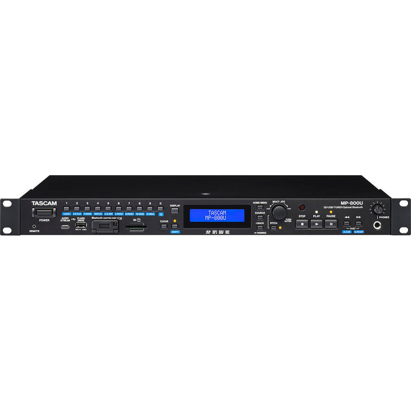 Tascam MP-800U SD/USB Player With Bluetooth + FM