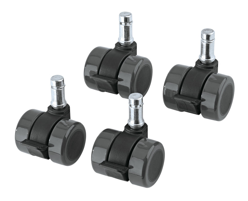 K&M 17510-BLACK Locking Casters for Guardian Guitar Stands