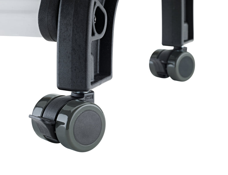 K&M 17510-BLACK Locking Casters for Guardian Guitar Stands