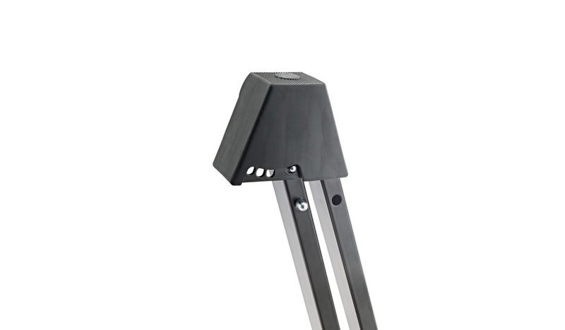 K&M 17540 Folding Electric Guitar Stand w/Adjustable Width (Black)