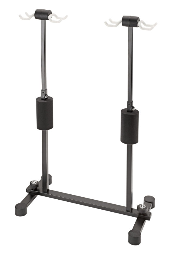 K&M 17605 Roadie 4-Guitar Stand for Acoustic/Electric Guitars