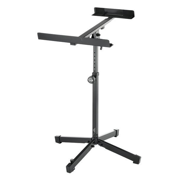 K&M 28070 Steel Hackbrett Stand w/Folding 4-Leg Base