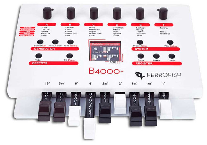 Ferrofish B4000+ Authentic Organ Sound Module
