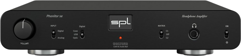 SPL PHONITOR SE Headphone Amplifier + DAC (Black)