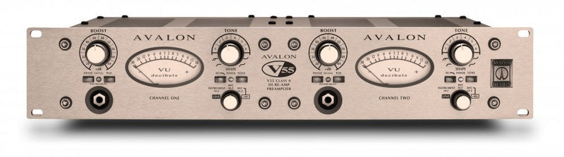 Avalon V55 Microphone Preamplifier (Silver)