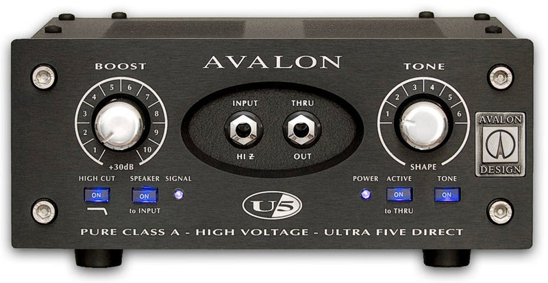 Préamplificateur de microphone Avalon U5 (noir)