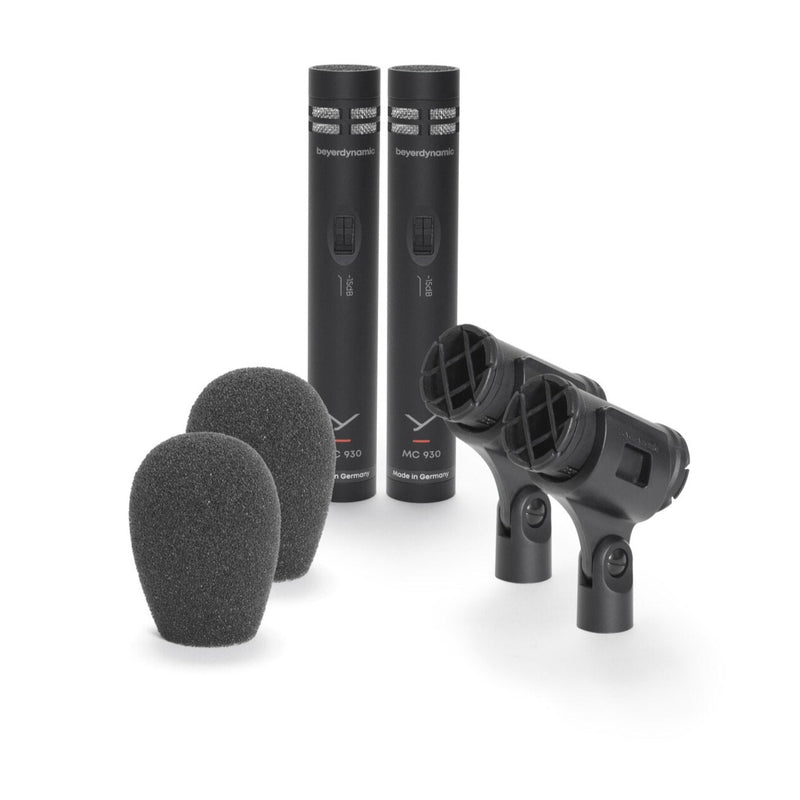 Beyerdynamic MC 930 STEREO SET True Condenser Cardioid Microphone Stereo Set