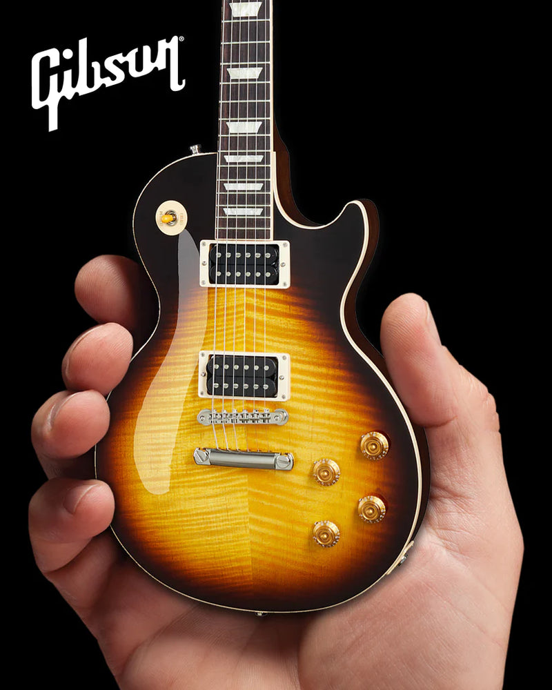 Axe Heaven GG-127 Slash Gibson Les Paul Standard 1:4 Scale Mini Guitar Model (November Burst)