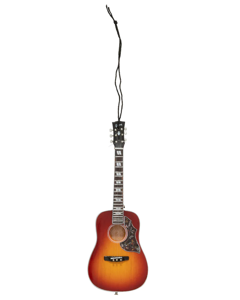 Axe Heaven GO-852 Gibson Hummingbird Vintage Cherry Sunburst Ornament - 6"