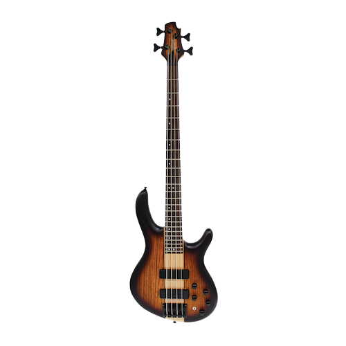 Cort C4-PLUS-ZBMH-OTAB - Electric Bass with Bartolini Pickups - Mahogany