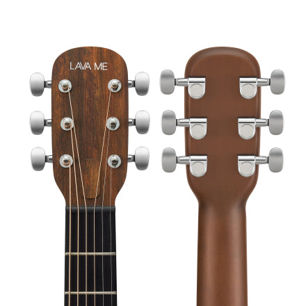 Lava Music LAVA ME 4 SPRUCE Series Acoustic Electric Guitar - 41" (Woodgrain Brown & Burlywood)