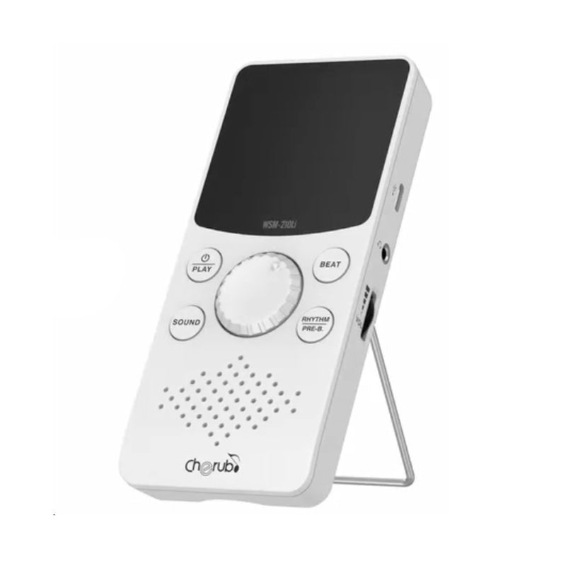 Cherub WSM-210LI Rechargeable Metronome (White)