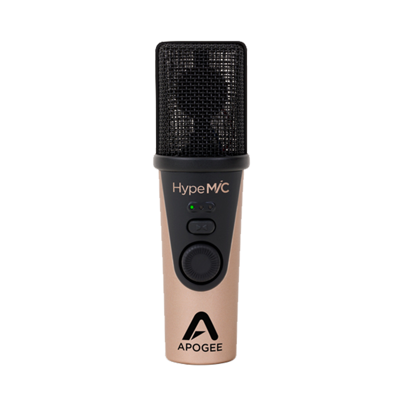 Microphone USB Apogee HYPE MIC avec sortie casque et compression