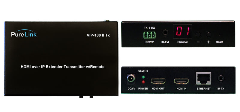 PureLink VIP-EXT-100-2 Full HD 1080P HDMI over IP Extension System