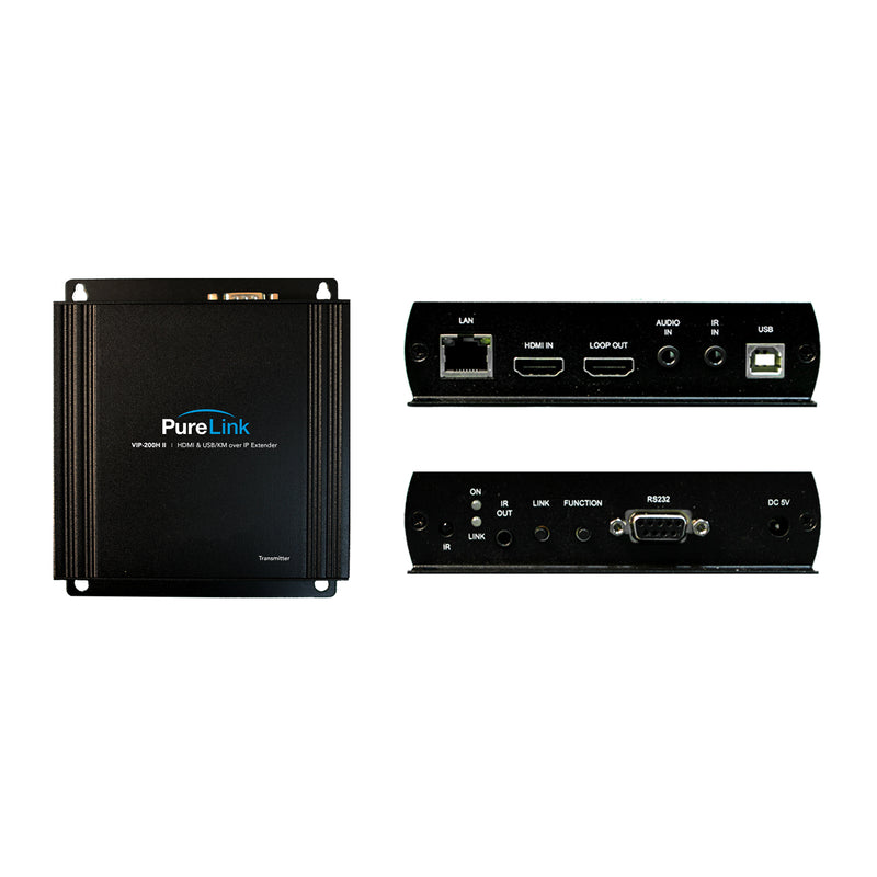 PureLink VIP-EXT-200-1 Système d'extension Full HD 1080P HDMI et USB/KM sur IP