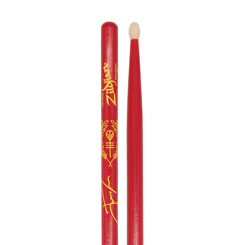 Zildjian ZASJD3 Josh Dun Signature 5A Drumsticks (Clancy Red)