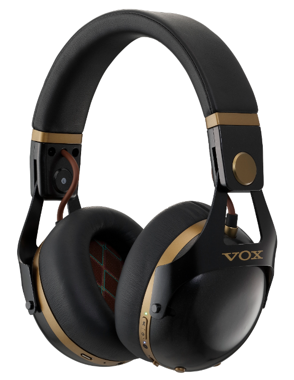 Vox VHQ1BK Bluetooth Noise-Cancelling Headphones (Black)