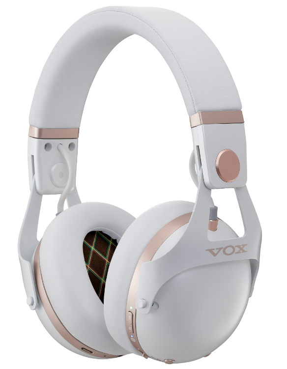 Vox VHQ1WH Bluetooth Noise-Cancelling Headphones (White)