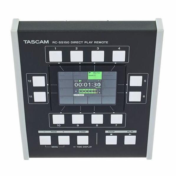 Tascam RC-SS150 Controller Flash Remote For SS-R250N Or Ss-CDR250N