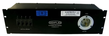 Digiflex D-DISTRO-PC-4 2RU Distro TL-4 Input w/4x UGround & PowerCON Out