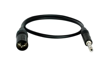 Digiflex CXMS-15-BLACK L-2T2S Adapter Cable XLRM to Stereo Phone Plug - 15 Foot